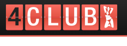 Интерфейс сайта знакомств 4club - логотип