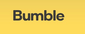экран приложения Bumble с логотипом