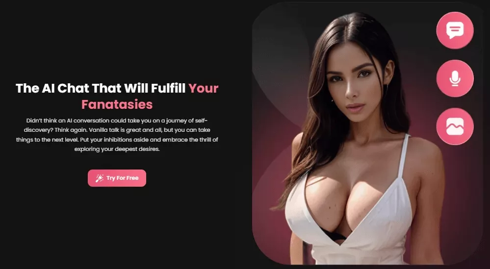 Виртуальная переписка с чат-ботом для взрослых
