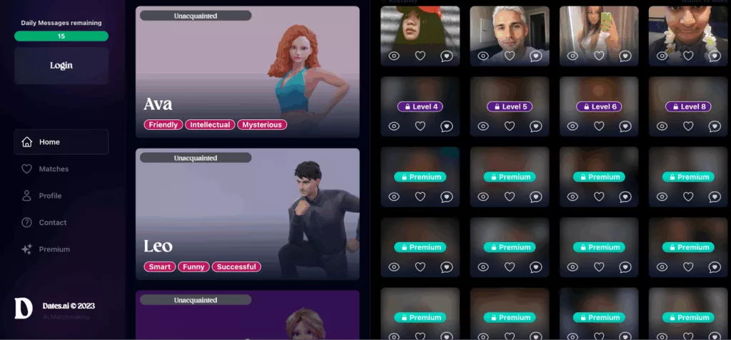 Поддержка мультимедиа в Date.AI Virtual Lovers
